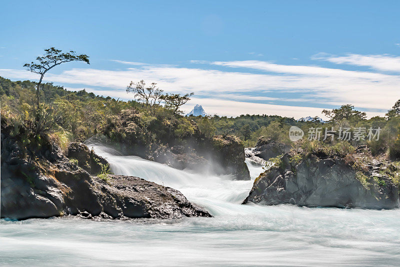 petrohue河- Puerto Varas，湖区